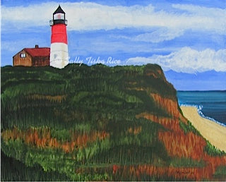 Nauset beach lighthouse, Cape Cod